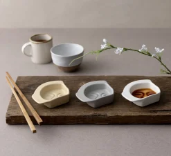 3pcs Smile of Silla Sauce Bowl Set
