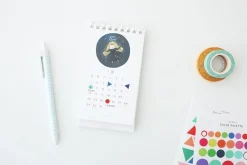 2pcs Solid Color Palette Sticker Set