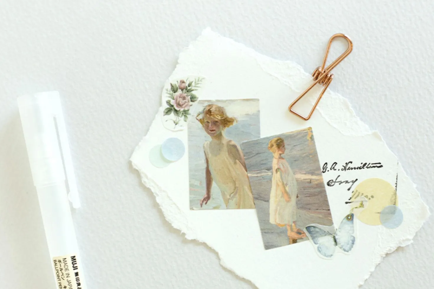 48pcs Sorolla Label Sticker Set
