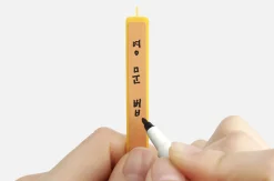 50pcs Spiral Ring Label Clip Set