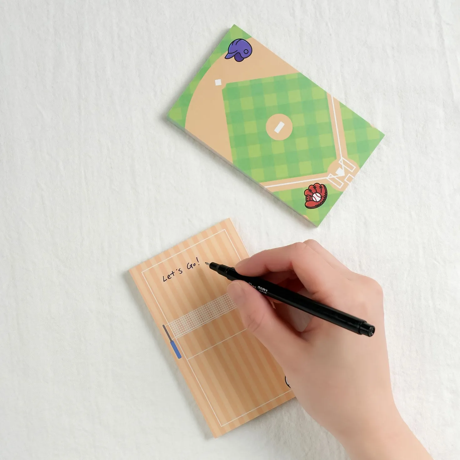 8pcs Sports Memo Pad Set