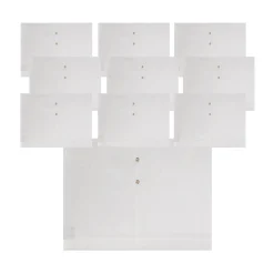 10pcs String Tie Document Envelope Set