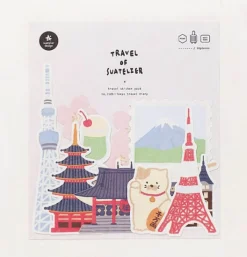 28pcs Tokyo Travel Sticker Set
