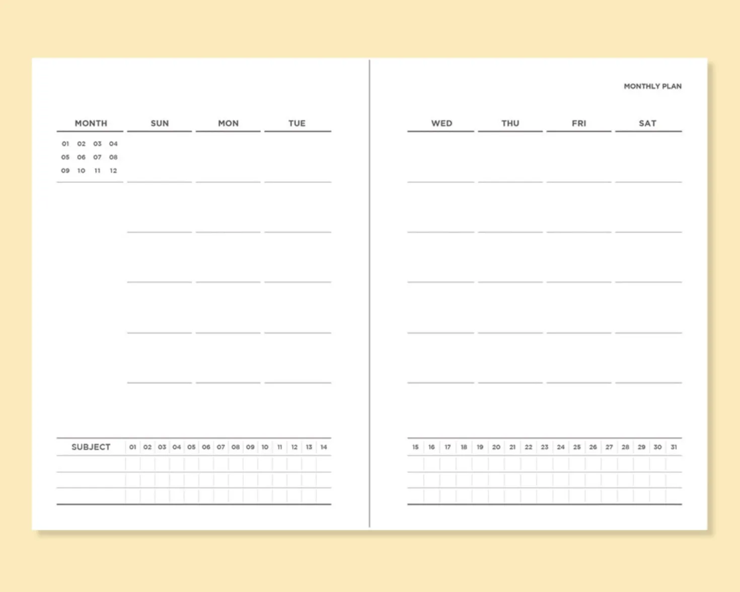 Perfect Study Club Planner