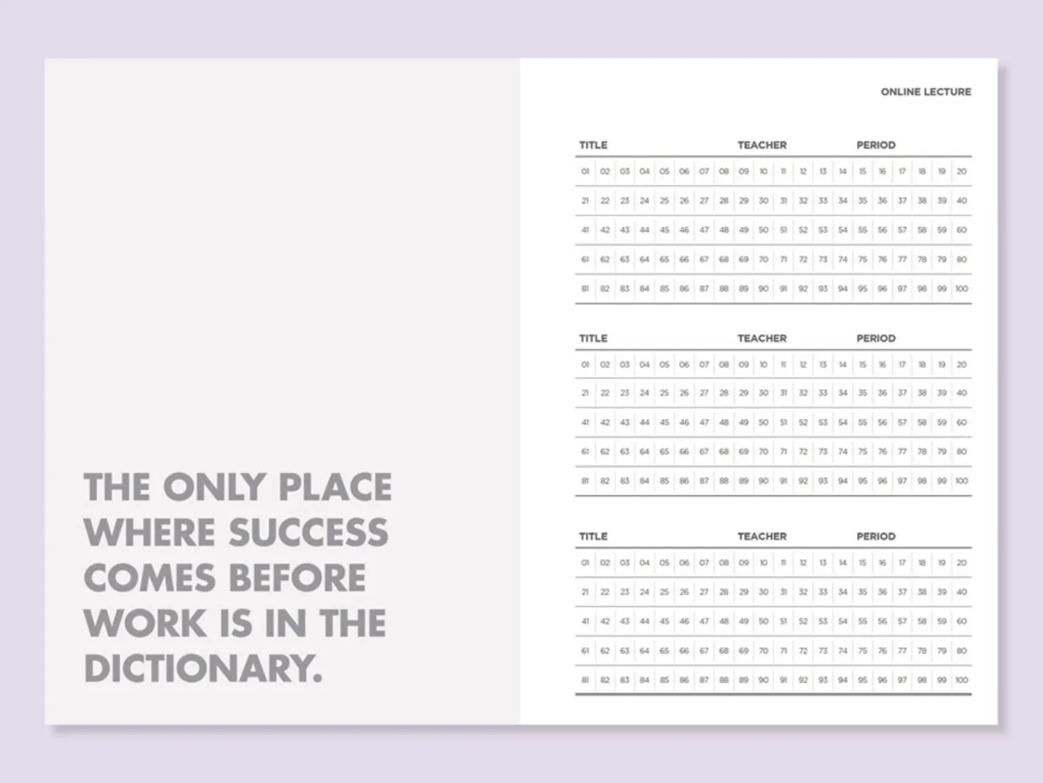 Perfect Study Club Planner v2