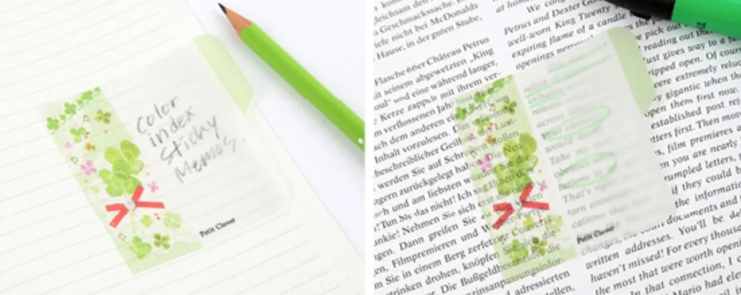 Petit Clover Sticky Note
