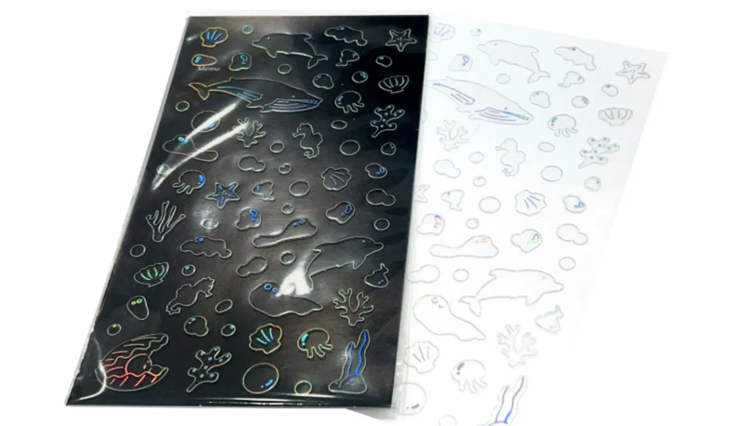 Petit Hologram Line Deco Sticker