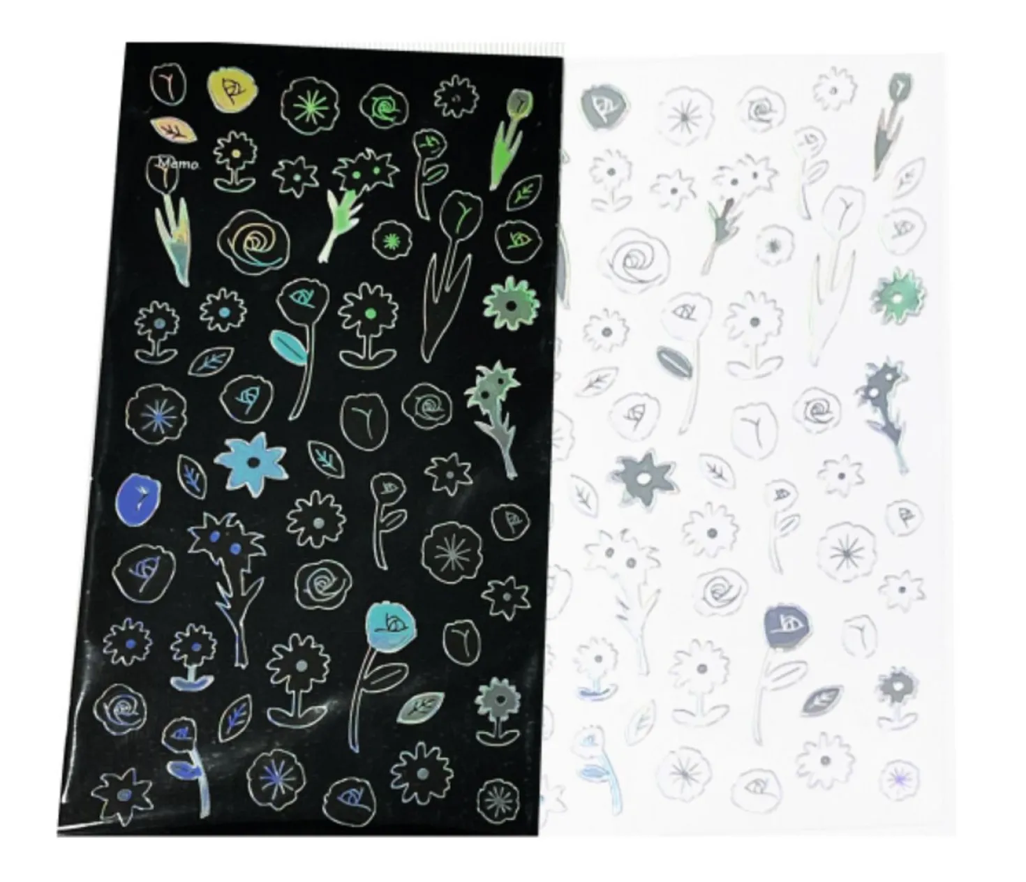Petit Hologram Line Deco Sticker