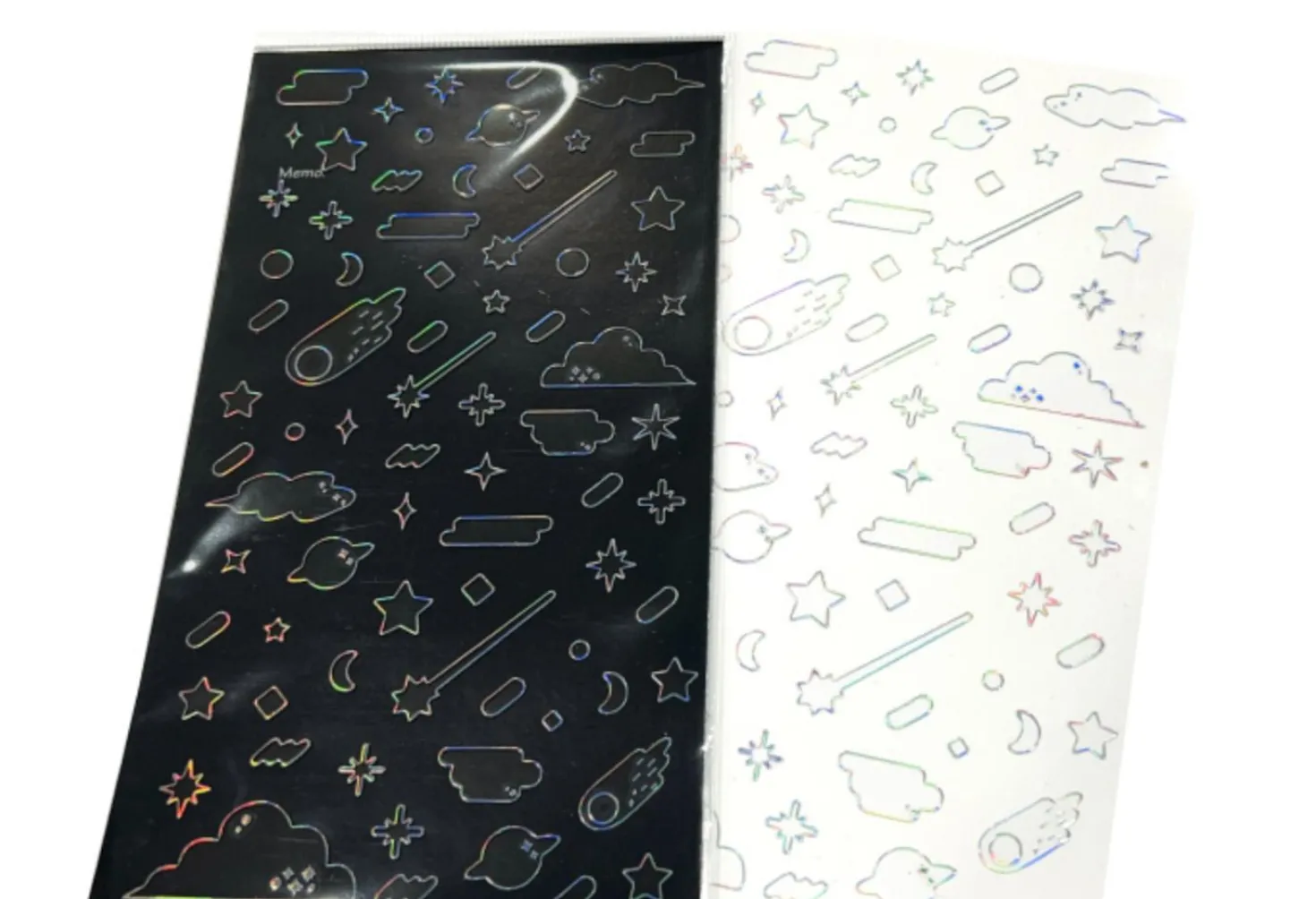 Petit Hologram Line Deco Sticker