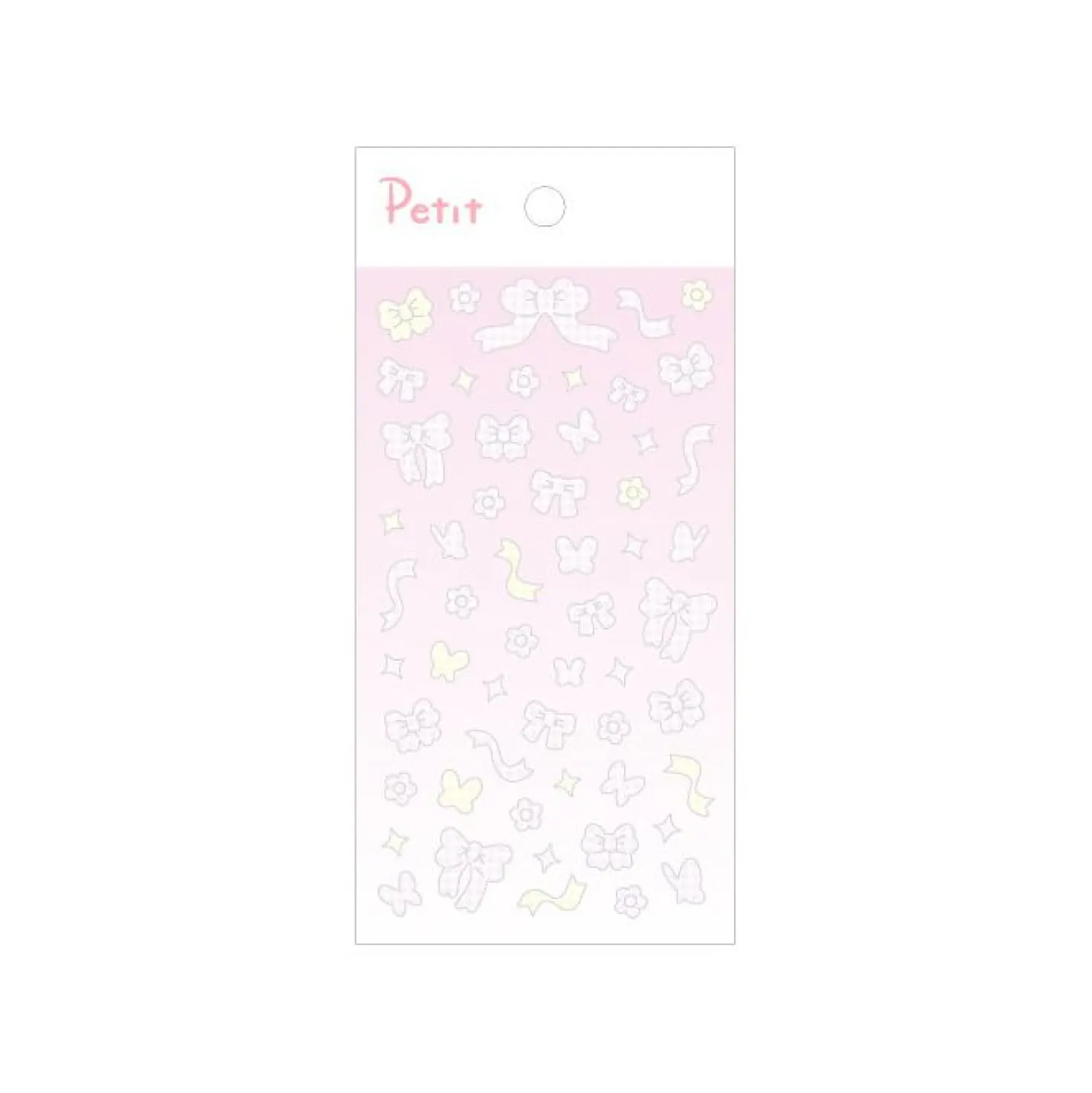 Petit Hologram Line Deco Sticker