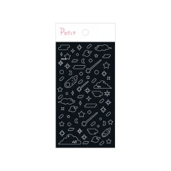 Petit Hologram Line Deco Sticker