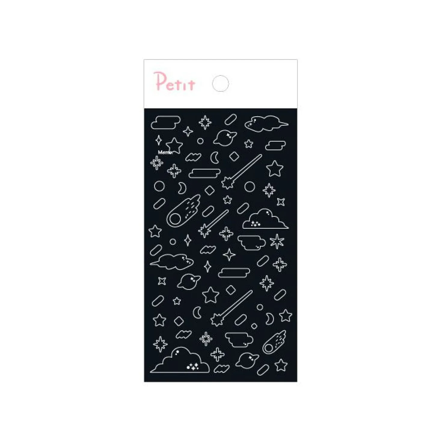 Petit Hologram Line Deco Sticker