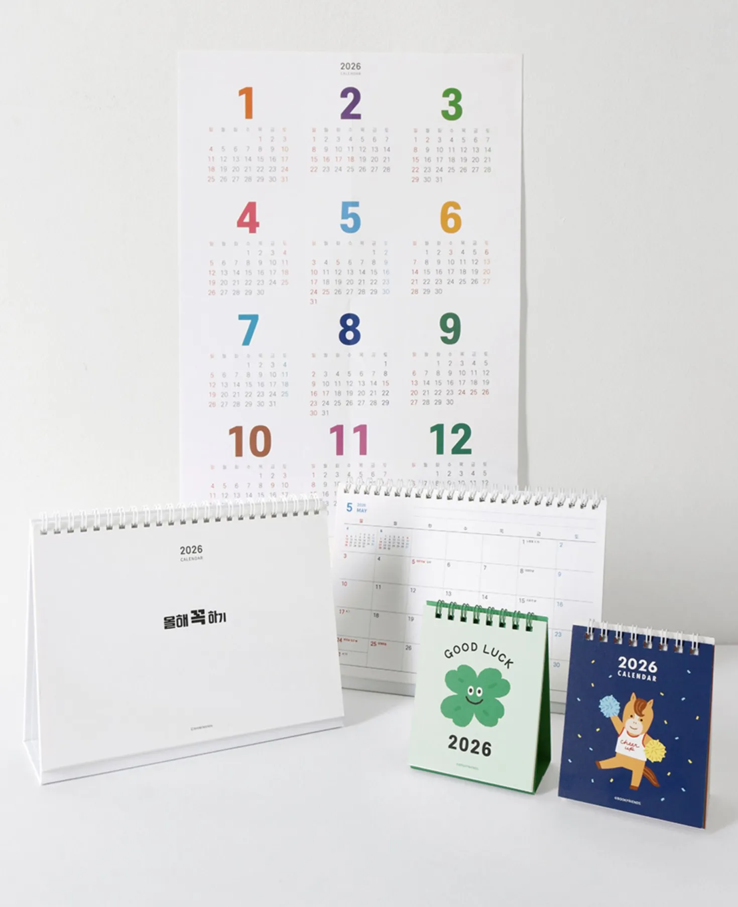 2026 Petit Lucky Year Desk Calendar