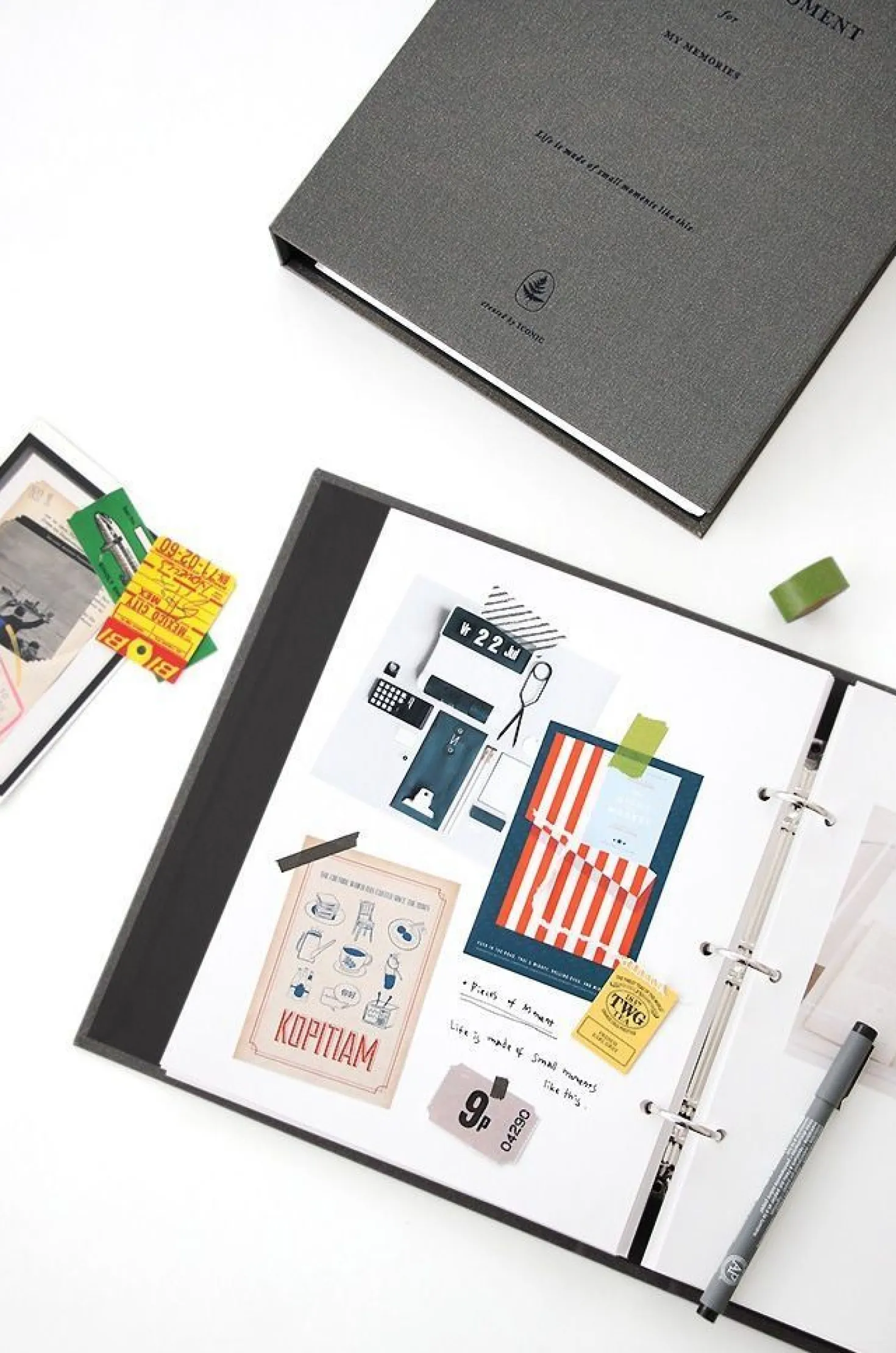 Pieces of Moment Memory Binder