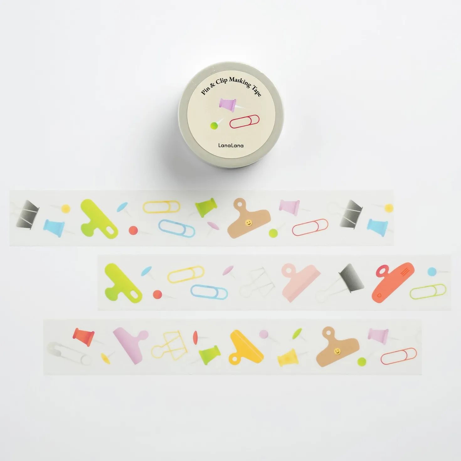 Pin & Clip Masking Tape