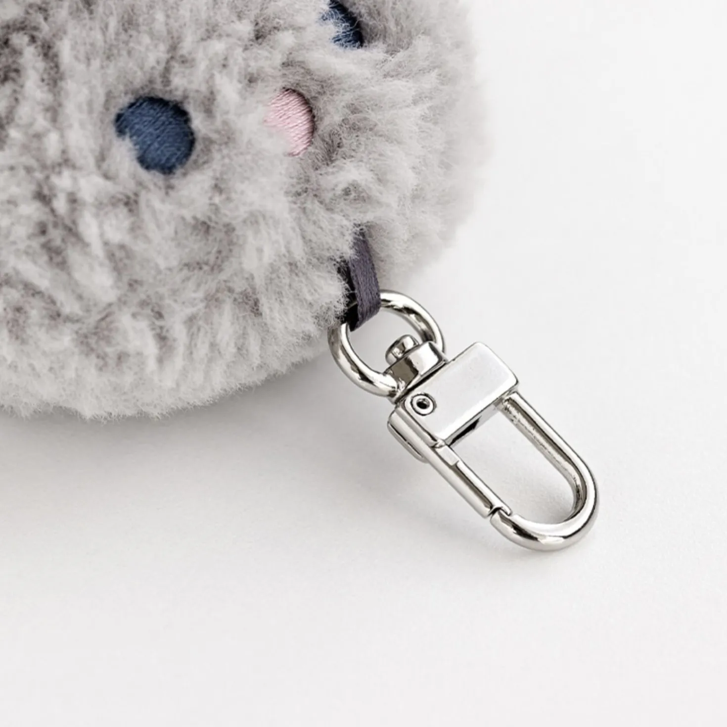 Piyo Bunny Fluffy Key Ring