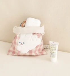 Piyo Drawstring Mini Pouch