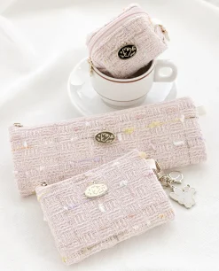 Piyo Tweed Card Pouch