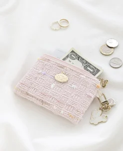 Piyo Tweed Card Pouch