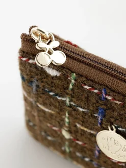 Piyo Tweed Card Pouch