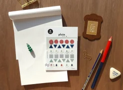 Plain Deco Sticker v12