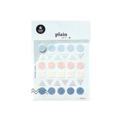 Plain Deco Sticker v7