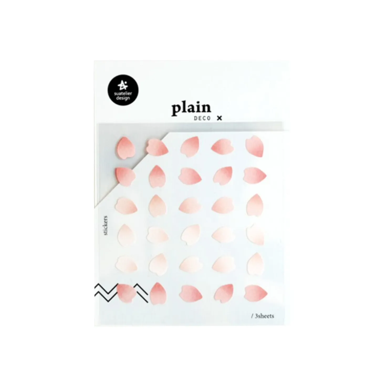 Plain Deco Sticker v63