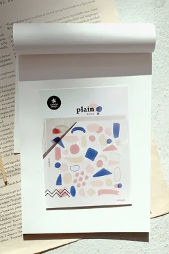 Plain Deco Sticker v18