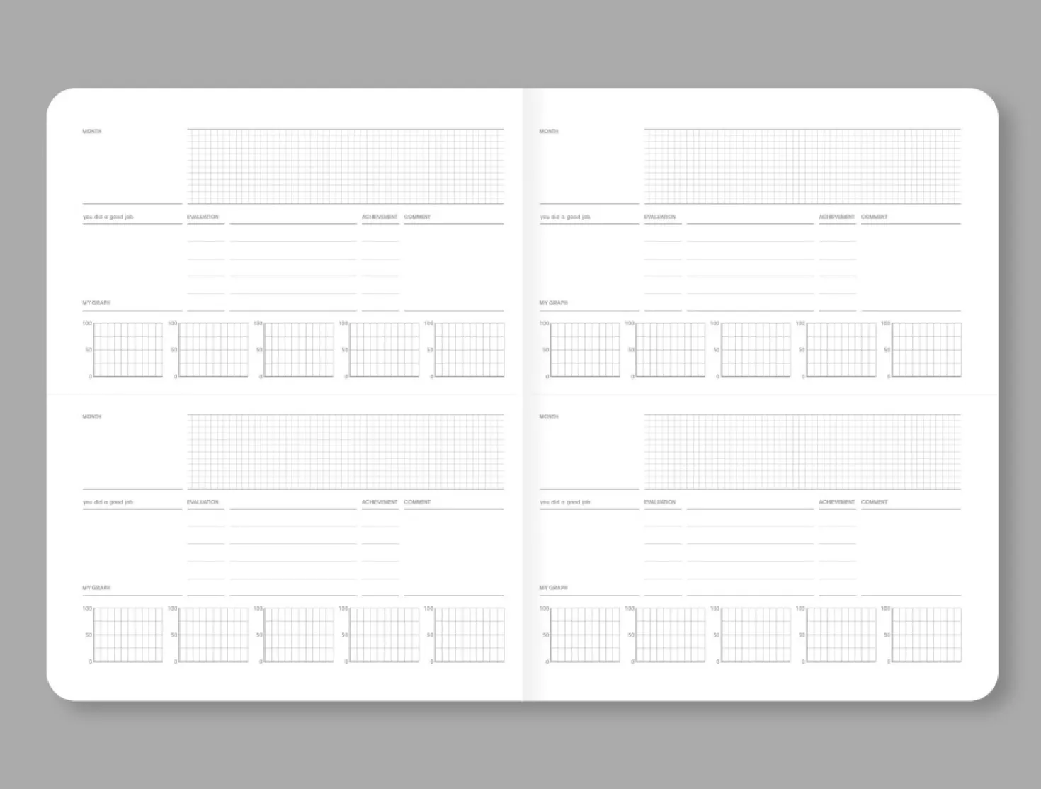 Plan B Stitched Study Planner