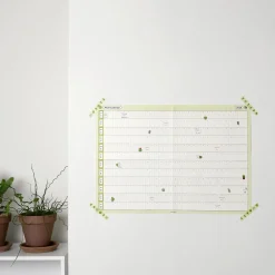 2026 Plant Yearly Calendar Poster