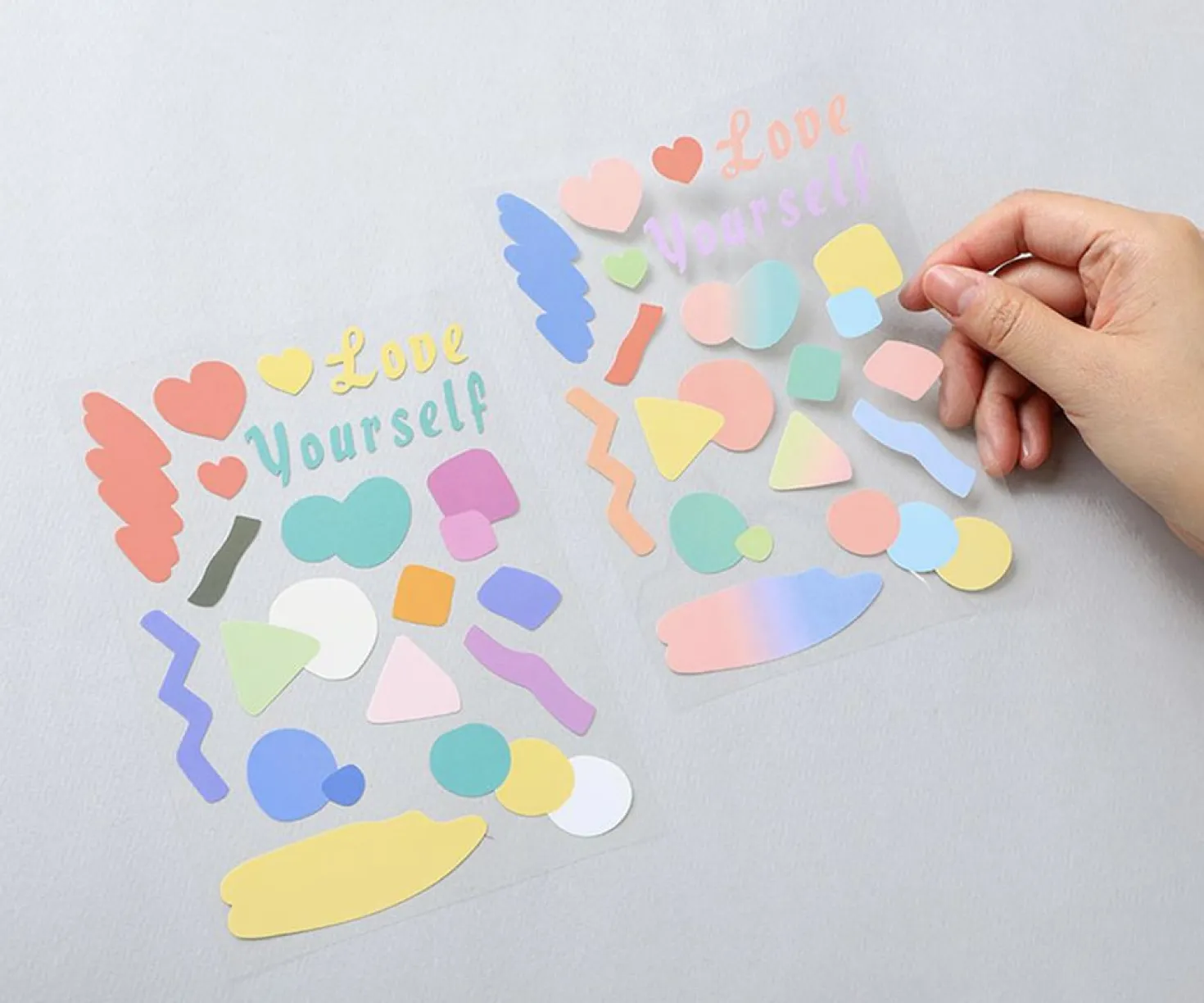 Point Up Removable Sticker