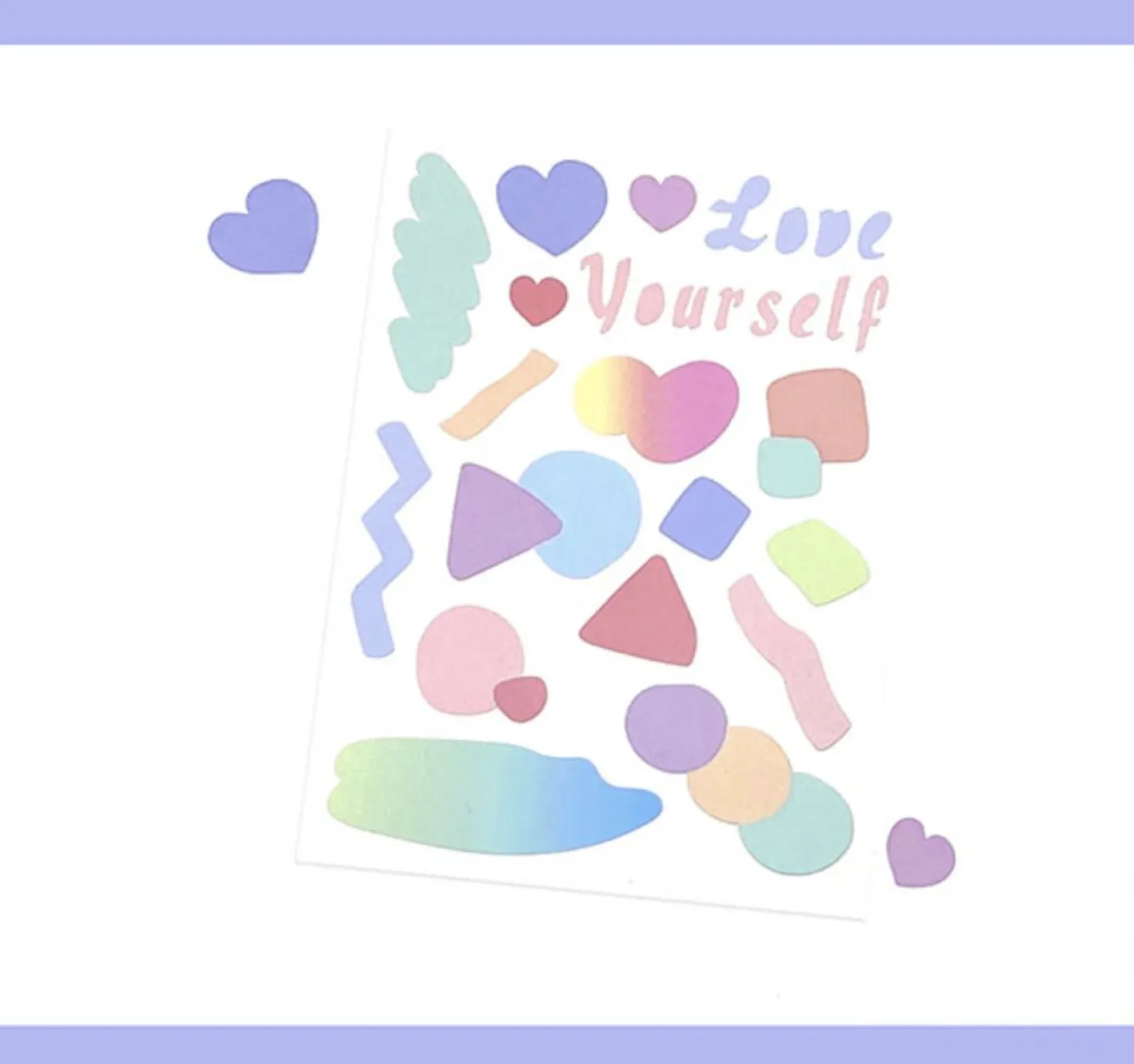 Point Up Removable Sticker