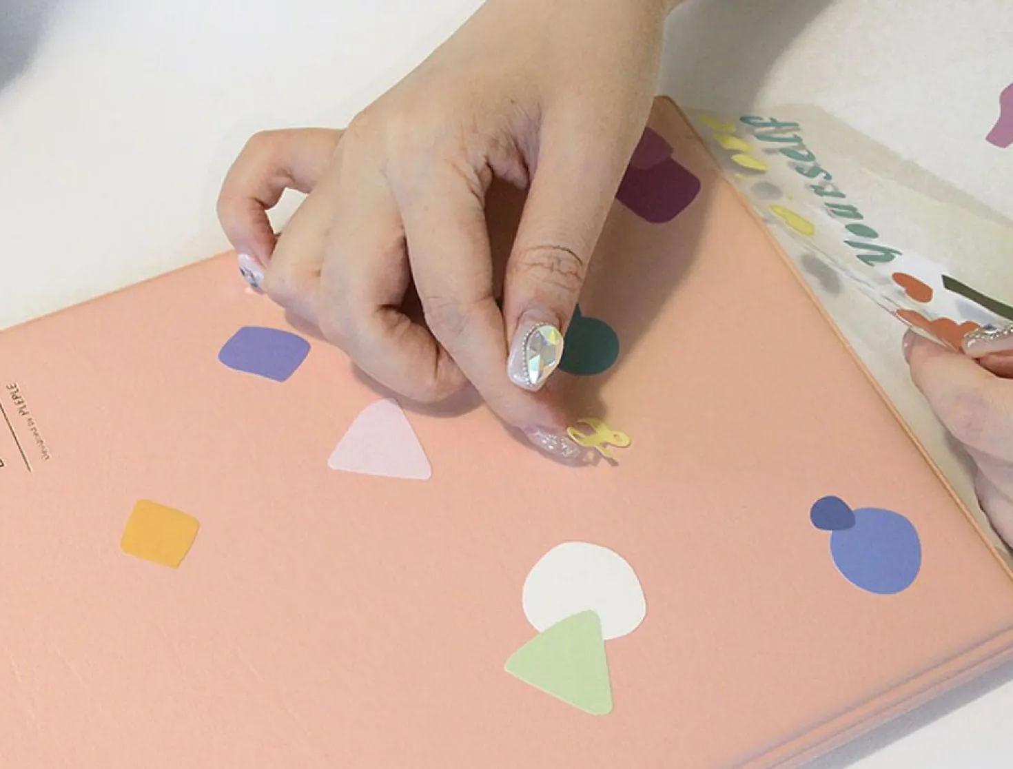 Point Up Removable Sticker