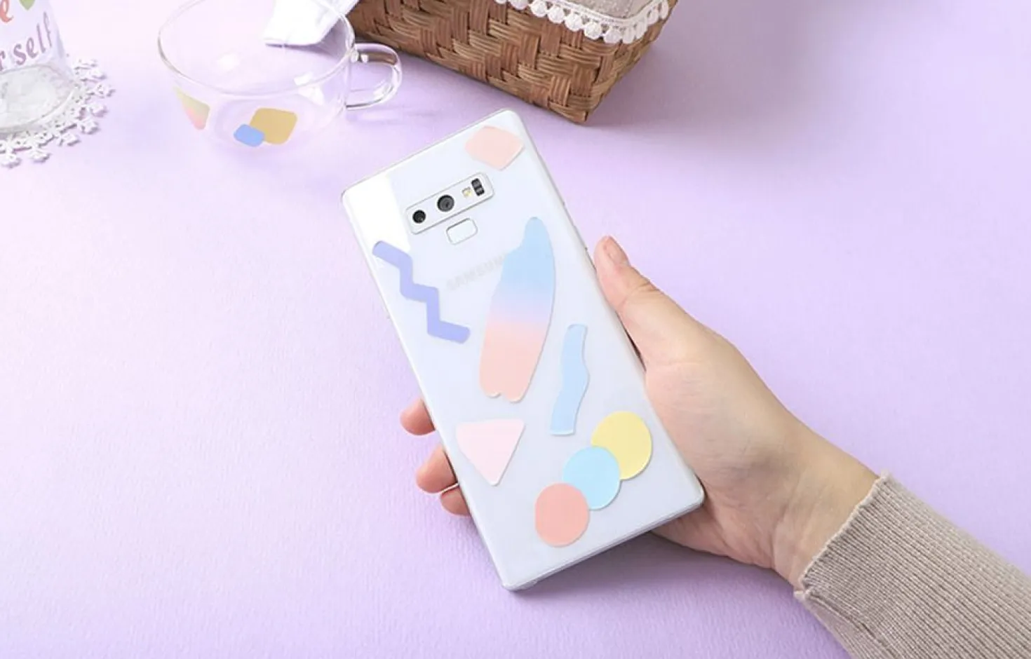 Point Up Removable Sticker