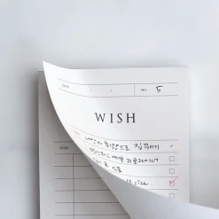Pop-up Standing Schedule Memo Pad