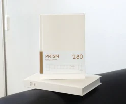 Prism B6 280p Hardcover Grid Notebook v3