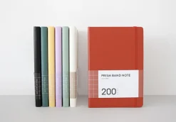 Prism 200p Hardcover Band Grid Notebook