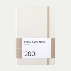 Prism 200p Hardcover Band Grid Notebook