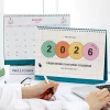 2026 Prism Work Plan Desk Calendar
