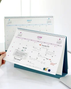 2026 Prism Work Plan Desk Calendar