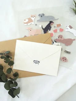 Puppy Deco Sticker Set