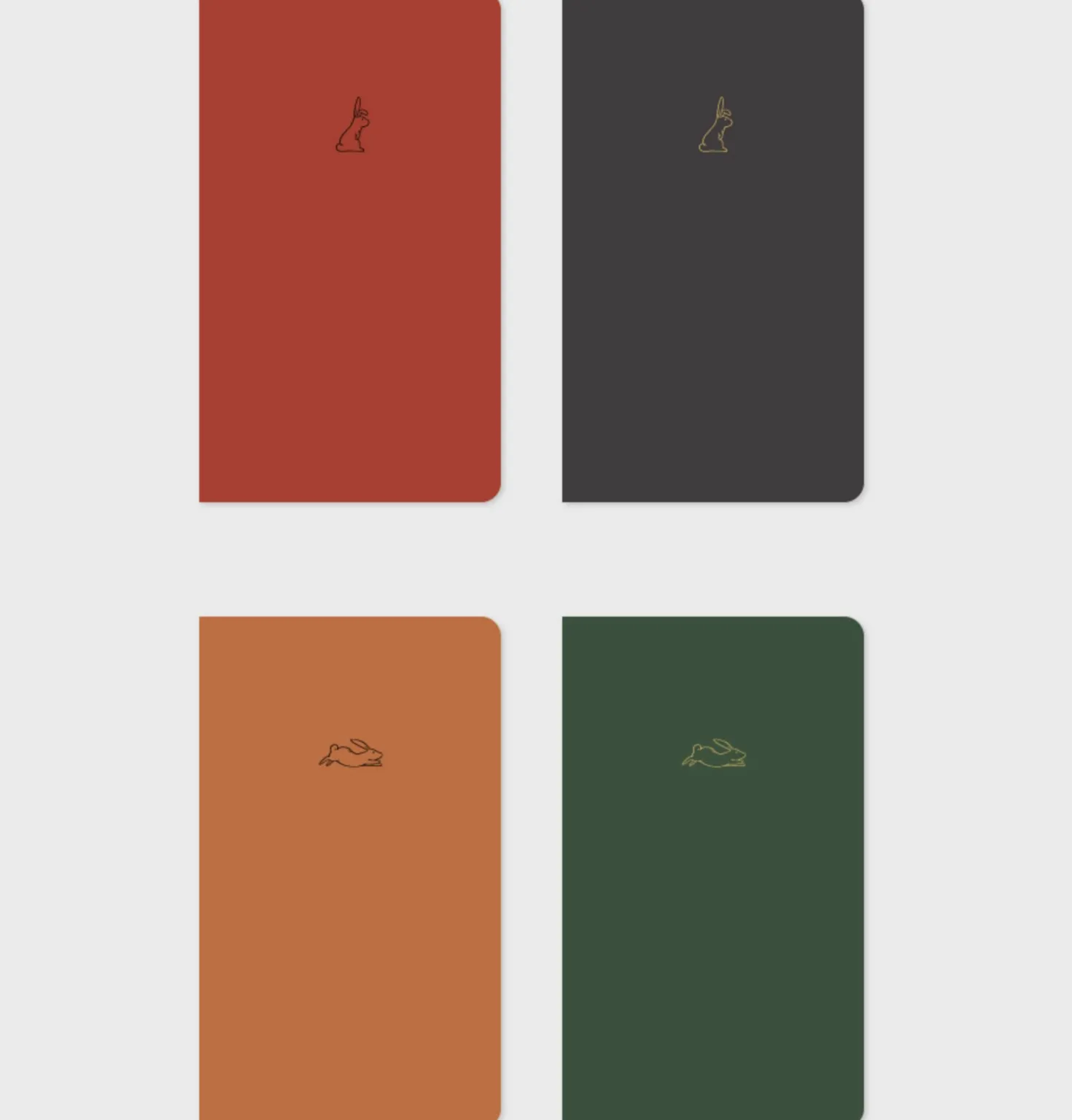 Rabbit Classic Handy Plain Notebook