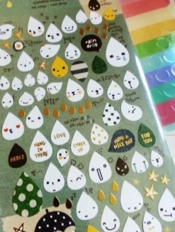 Raindrop Deco Sticker