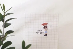 Rainy Day & Umbrella Deco Sticker