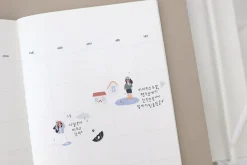 Rainy Day & Umbrella Deco Sticker