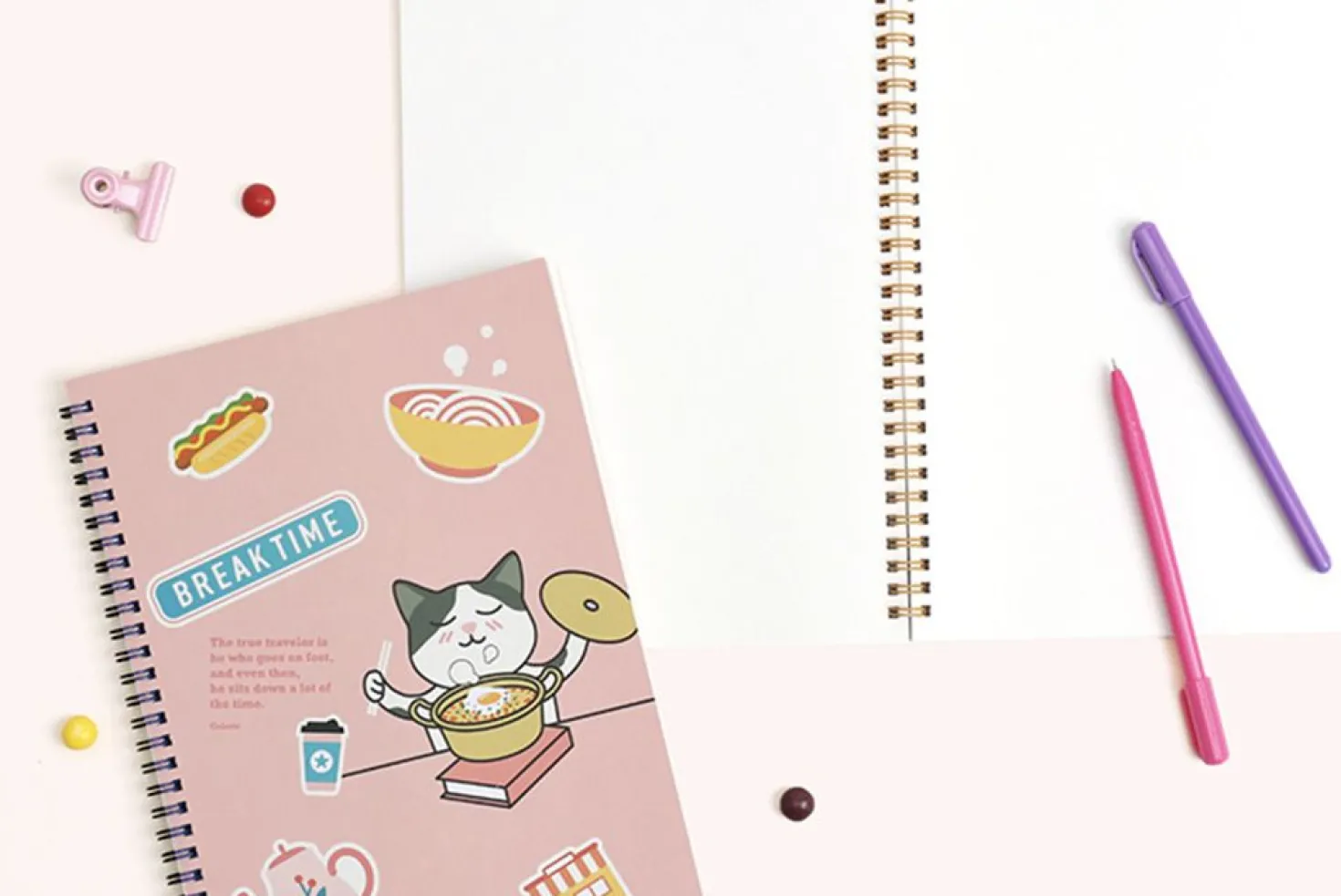 Reading Pet Plain Notebook