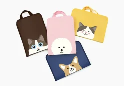 Reading Pet Zip Closure Document Bag