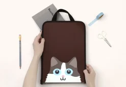 Reading Pet Zip Closure Document Bag