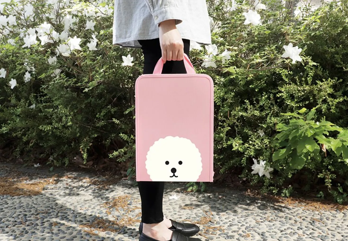 Reading Pet Zip Closure Document Bag
