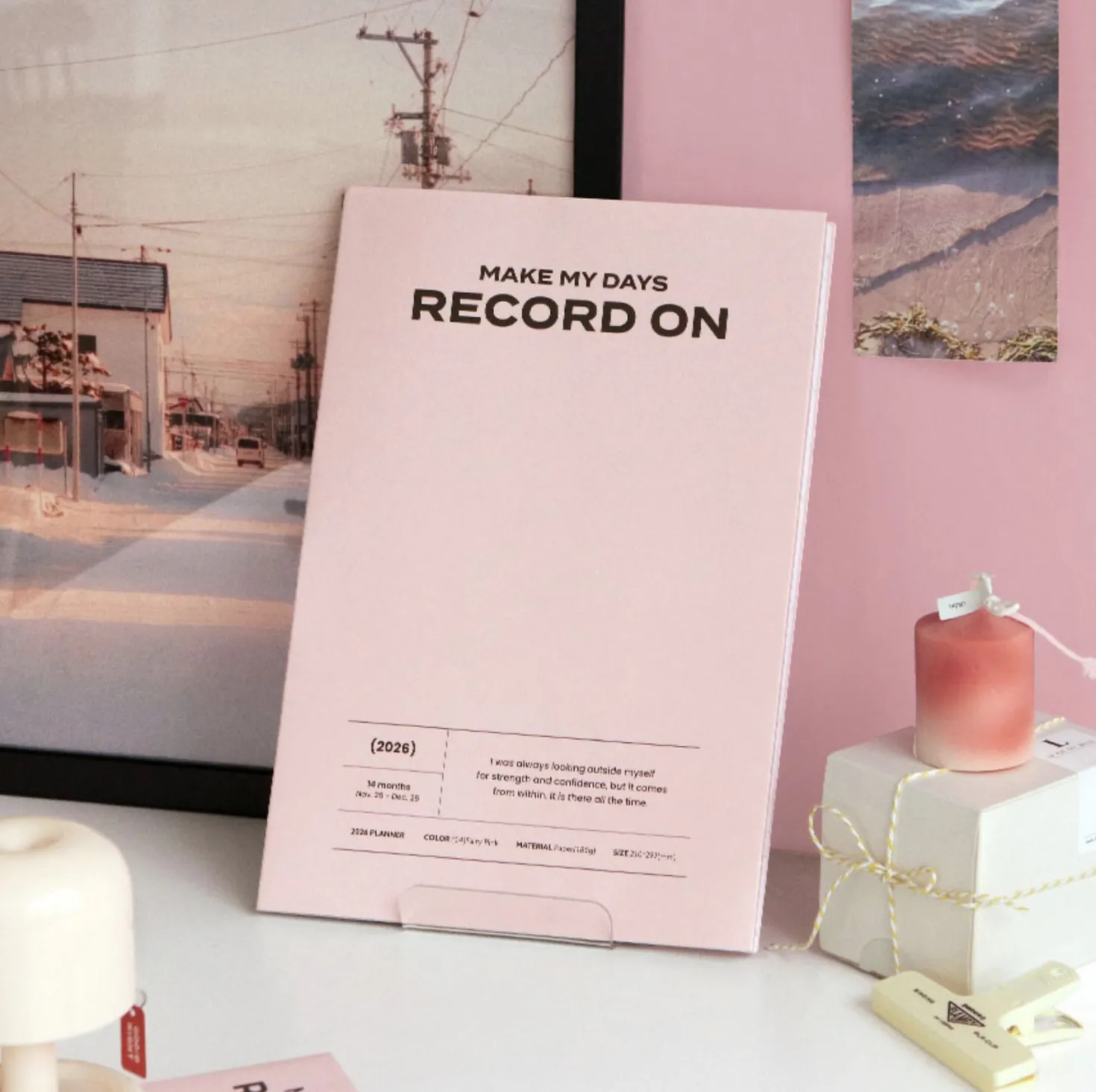 2026 Record On A4 Monthly Planner